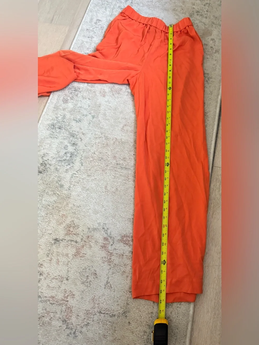 Michael Kors Orange Wide Leg Pull On Pants Women’s S